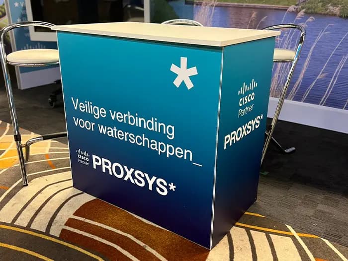 Balie 1 + Artwork rondom