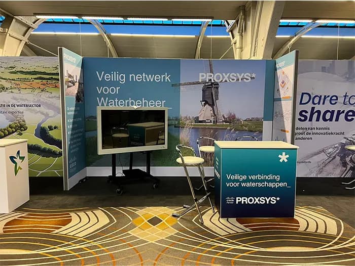 Artwork en standbouw